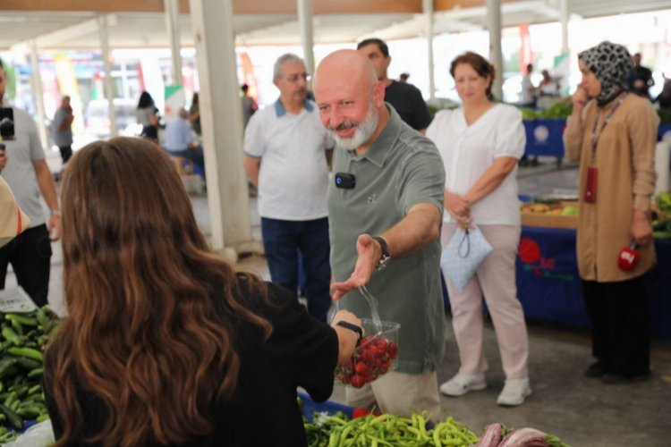 Kayseri Kocasinan'da Ekolojik Pazar kapılarını açtı -