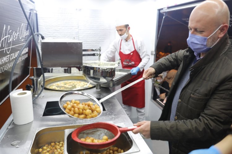 Kayseri Kocasinan'da 'ikram' lokması -