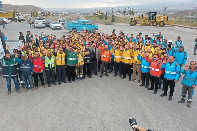Kayseri Kocasinan'da kar teyakuzu -