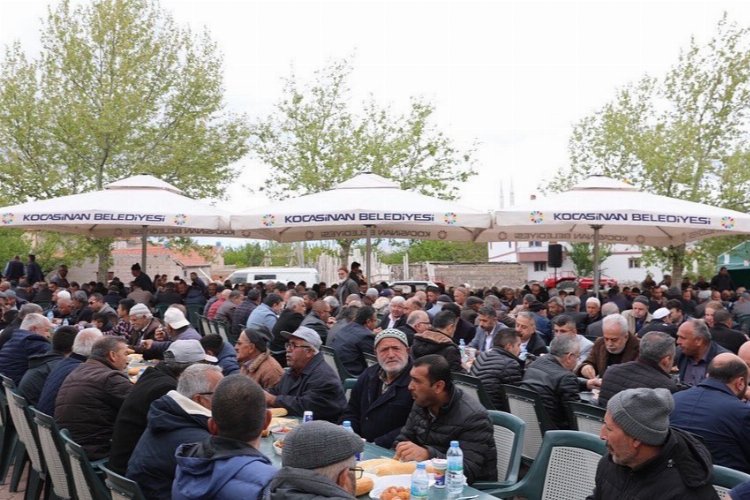 Kayseri Kocasinan'da 'Şükür Sofrası' kuruldu -
