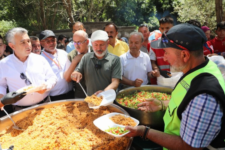 Kayseri Kocasinan'da pilav şenliği -