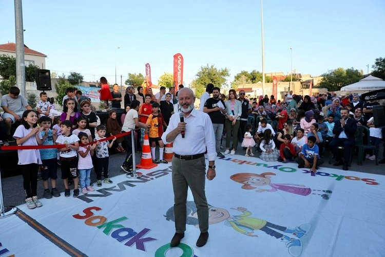 Kayseri Kocasinan'da sokak oyunlarına ilgi -