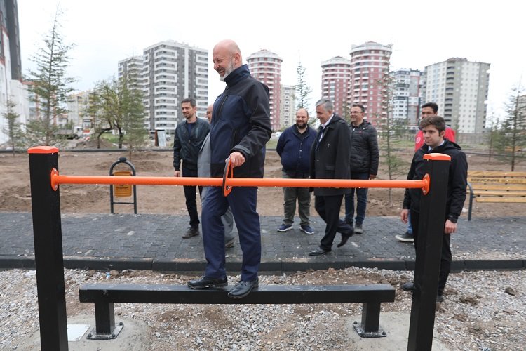 Kayseri Kocasinan'da yeşil dönüşüm -