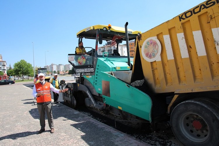 Kayseri Kocasinan'dan asfalt atılımı -