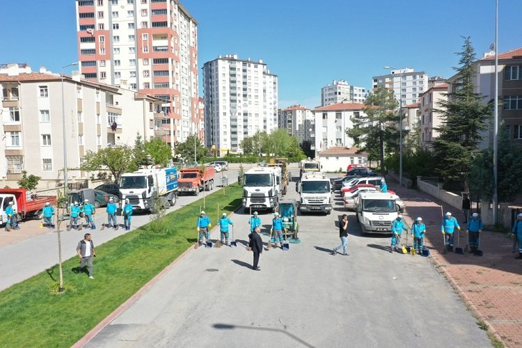 Kayseri Kocasinan'dan bahar temizliği -