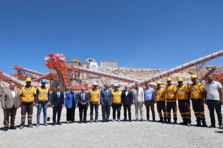 Kayseri Kocasinan'dan örnek Konkasör tesisi -