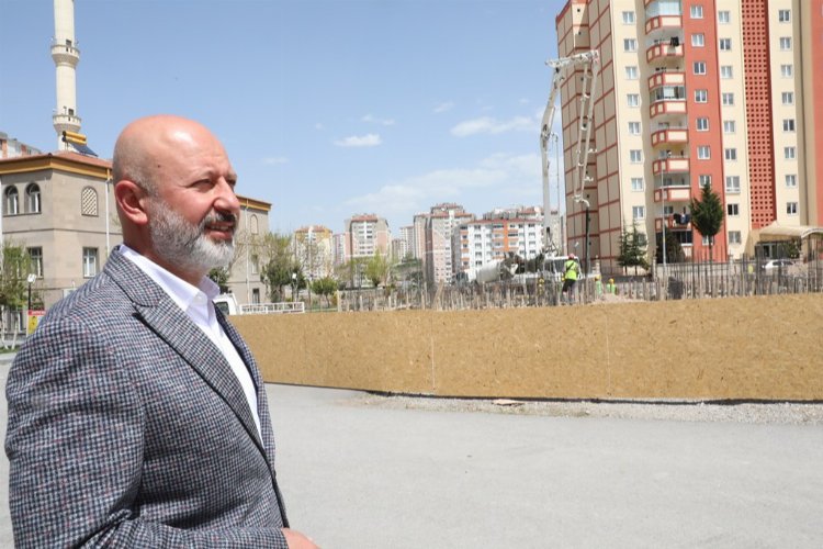 Kayseri Kocasinan'ın Beyazşehir'inde Kur'an Kursu'nun temeli atıldı -