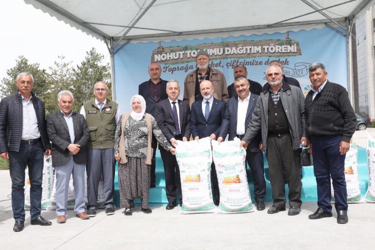 Kayseri Kocasinan tarımda mutluluk 'tohum'larını ekti -
