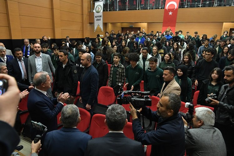 Kayseri Lisesi protokolü ağırladı -