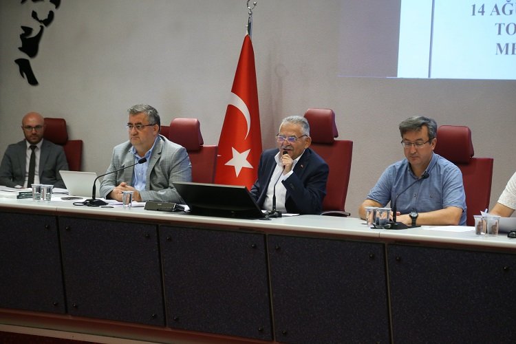 Kayseri Meclisi'nden ağustos toplantısı -