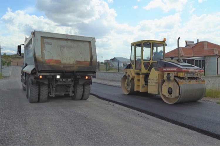 Kayseri Melikgazi'de 6 sokağa asfalt -