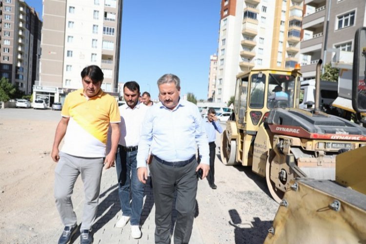 Kayseri Melikgazi'de altyapı çalışmaları tam gaz -