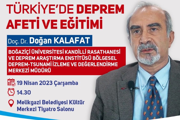 Kayseri Melikgazi’de deprem seminerleri sürüyor -