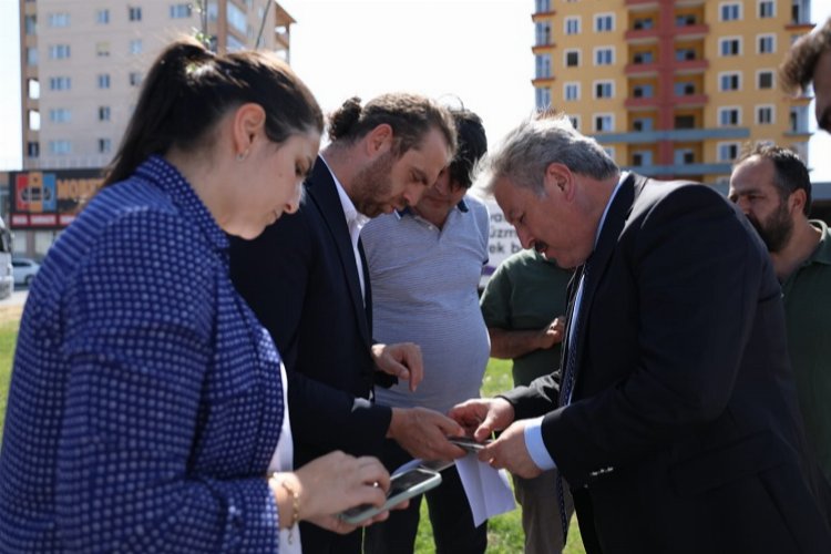 Kayseri Melikgazi'de yollar yenileniyor -