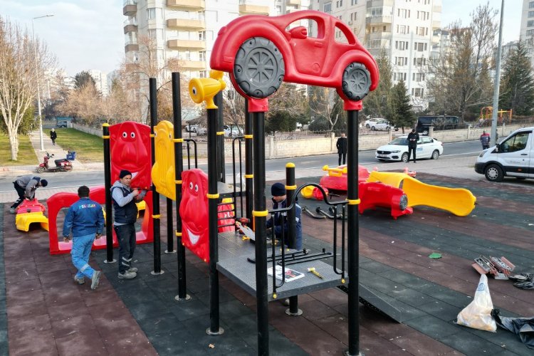 Kayseri Melikgazi'den 210 yeni park -