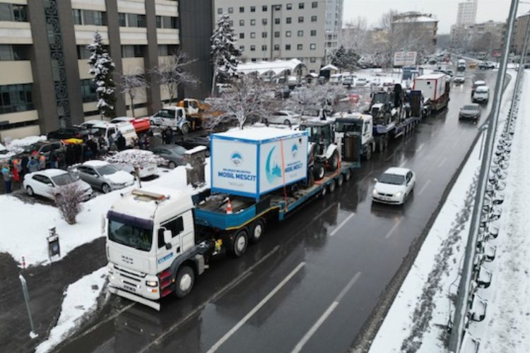 Kayseri Melikgazi'den deprem seferberliği -