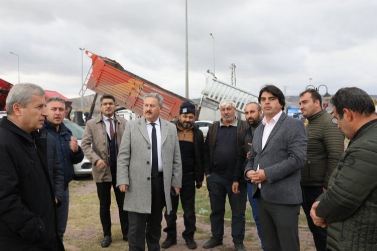 Kayseri Melikgazi'den Nakliyeciler Sitesi'nde çalışma -