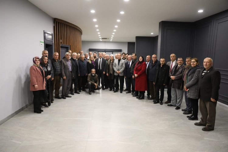 Kayseri Melikgazi protokolü muhtarlarla buşuştu -