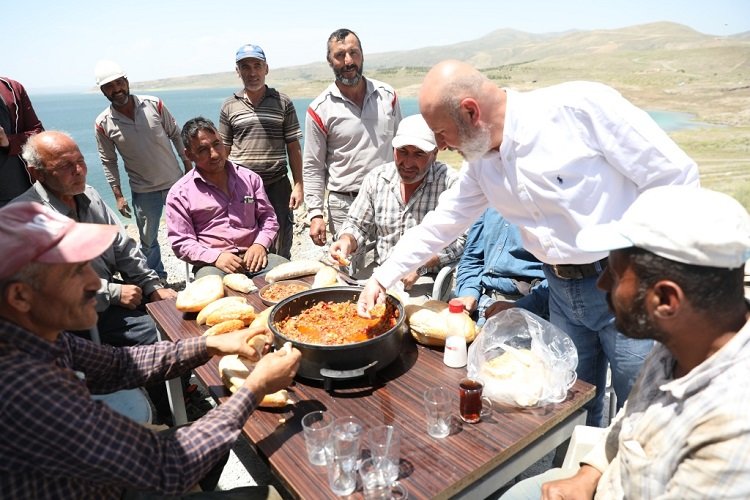 Kayseri'nin denizi Kuşçu'ya kano ve yelken tesisi -