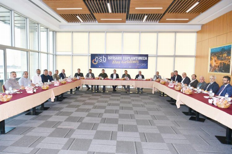 Kayseri OSB'de istişare toplantısı -