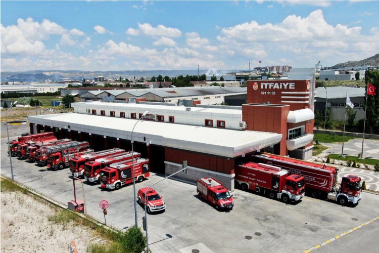 Kayseri OSB'den itfaiye bilançosu -