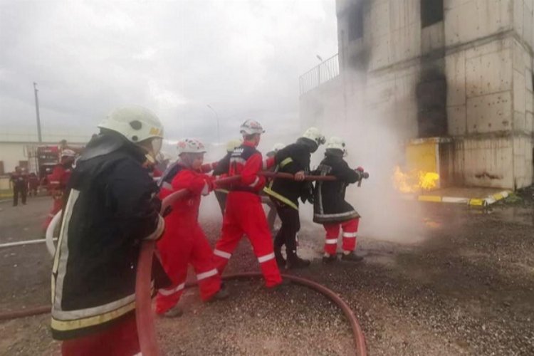 Kayseri OSB İtfaiyesi'nden ANDA'ya eğitim -
