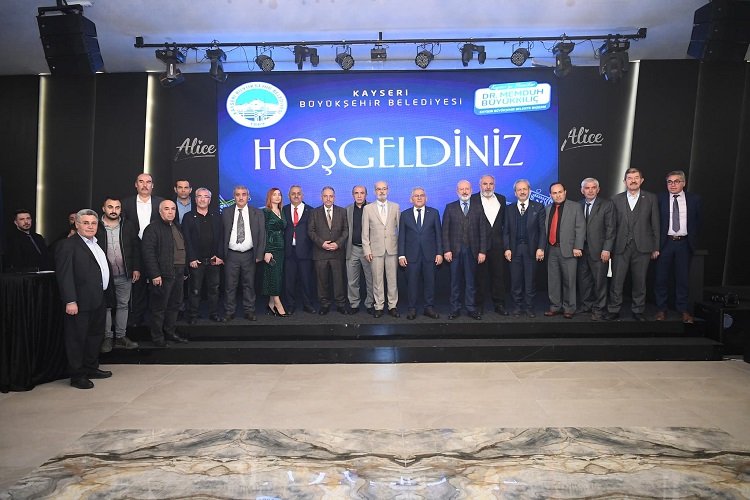 Kayseri protokolü Yozgatlılarla buluştu -