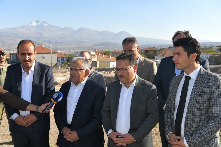 Kayseri protokolünden İncesu'ya 'tarihi' destek -