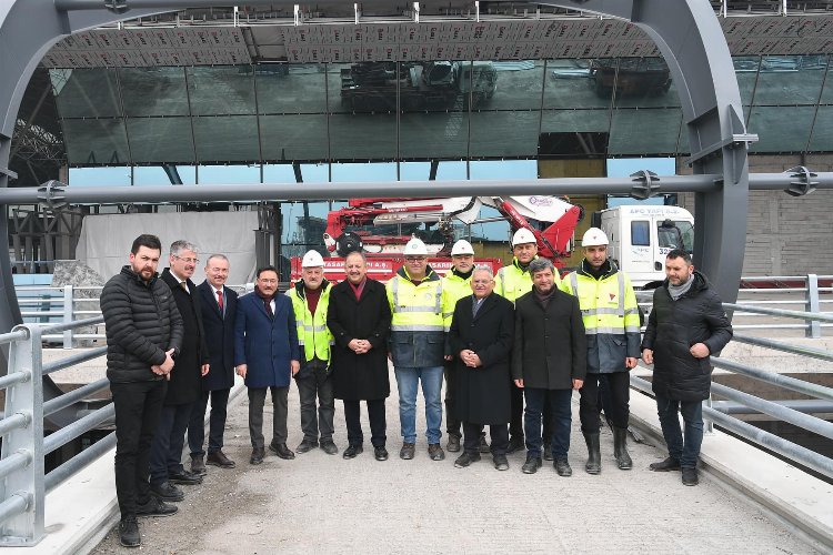 Kayseri protokolünden 'terminal binası' incelemesi -