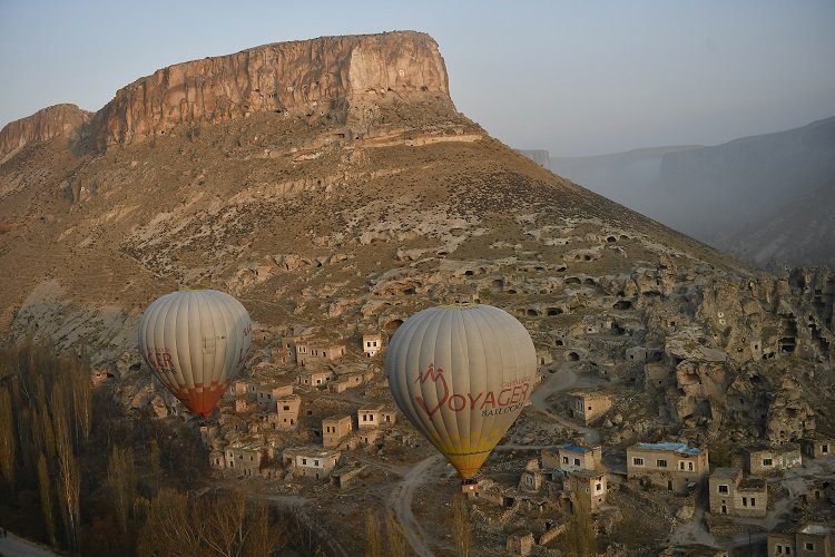 Kayseri Soğanlı'da balon turizm başladı -