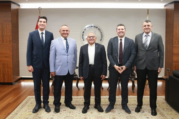 Kayseri Tabip Odası'ndan Büyükkılıç'a ziyaret -