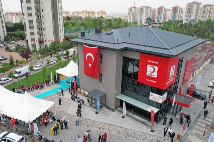 Kayseri Talas'a modern hizmet binası -