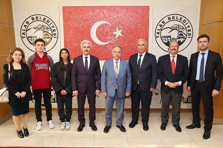 Kayseri Talas Belediyesi'ne 24 Kasım ziyareti -