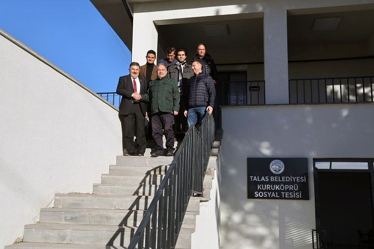 Kayseri Talas Kuruköprü'ye yeni sosyal tesis -