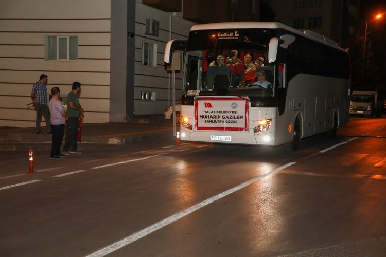 Kayseri Talas'ın gazilerinden Şanlıurfa gezisi -
