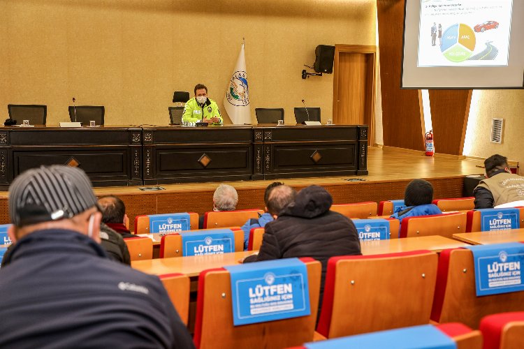 Kayseri Talas'ta belediye personeline eğitim -