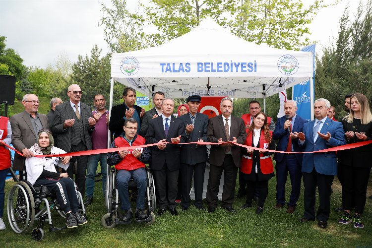 Kayseri Talas'ta engelsiz oyun parkı -