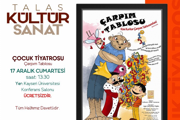 Kayseri Talas'ta kültür sanat şöleni -