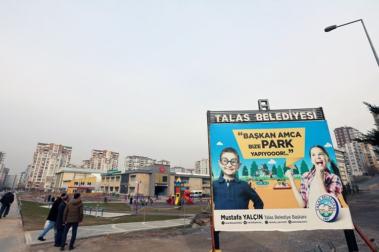 Kayseri Talas'ta Mevlana'ya yeni park -