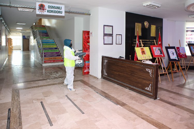 Kayseri Talas'ta okullarda hijyen hareketi -