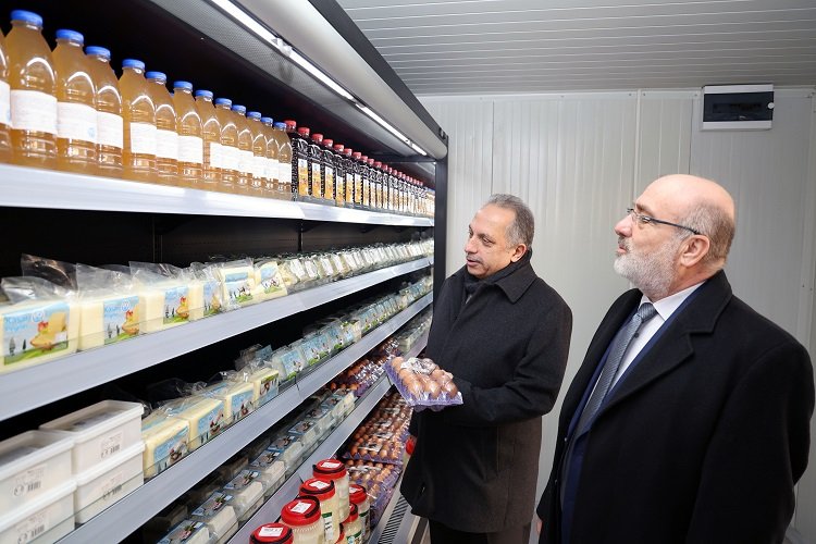 Kayseri Talas'ta süt evi açıldı -