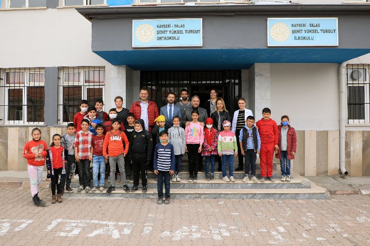Kayseri Talas'ta “Tarım Anneleri Ev’leniyor” projesi incelendi -