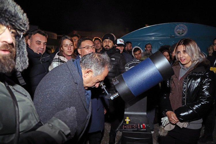 Kayseri Talas'ta Uzay yolculuğu -