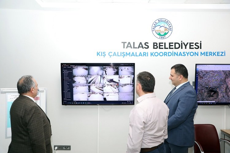 Kayseri Talas'ta yollar açık -