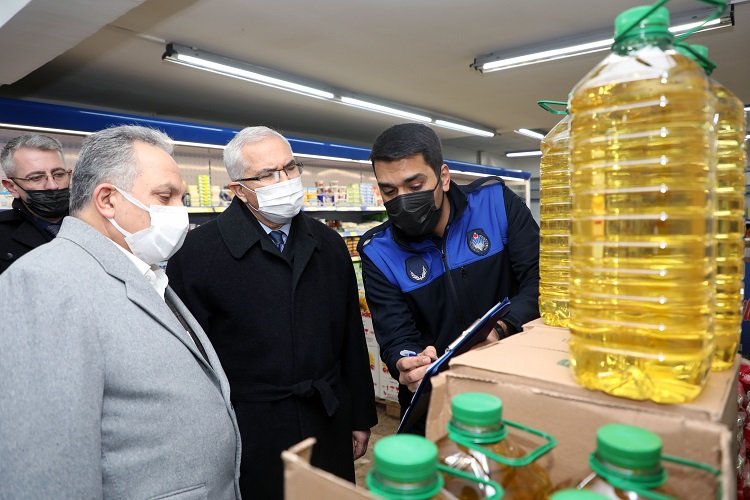 Kayseri Talas'ta zabıtadan 'huzur' denetimi -