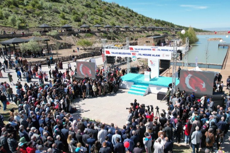 Kayseri Talas'ta Zincidere'ye mesire alanı -