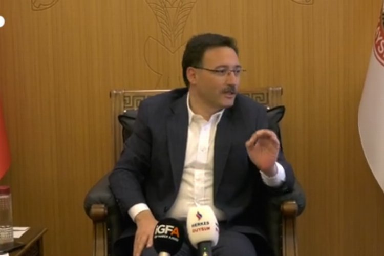 Kayseri Valisi Çiçek, deprem bölgesinde yaşadıklarını anlattı -