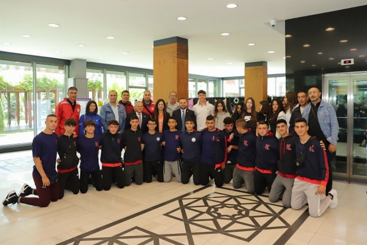 Kayseri'ye Yavru Vatan'dan ziyaret -