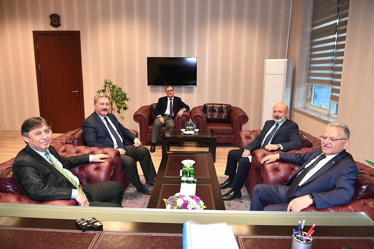 Kayserili başkanlardan 'yargı' ziyareti -
