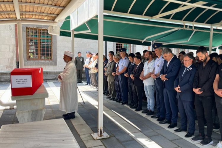 Kayserili Kıbrıs gazisi son yolculuğuna uğurlandı -